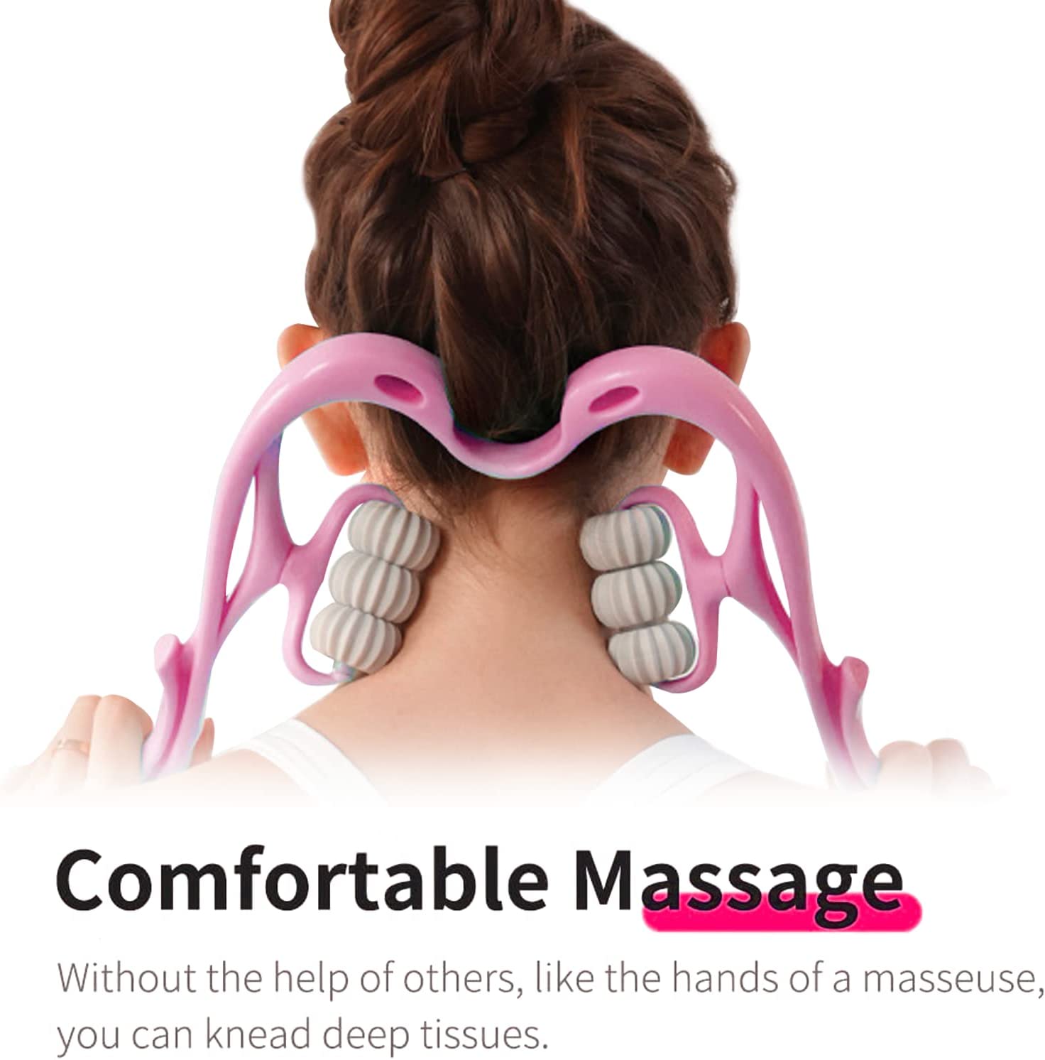 Neck Massager, Trigger Point Roller Massager for Pain Relief Deep